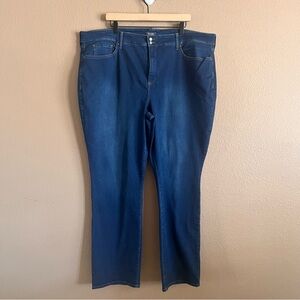 NYDJ Marilyn Straight Women's Blue Jeans Size 24